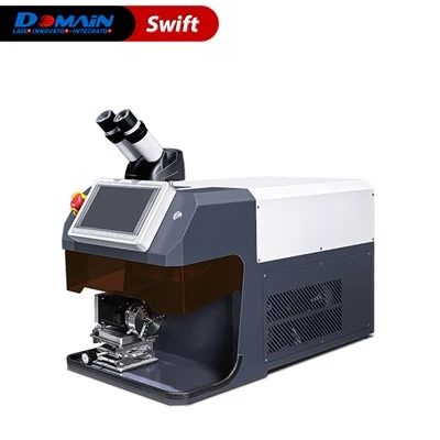 Benchtop Laser Spot Weder with Rotary Chuck